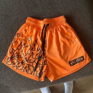 Kill Crew Muay Thai Flame Shorts